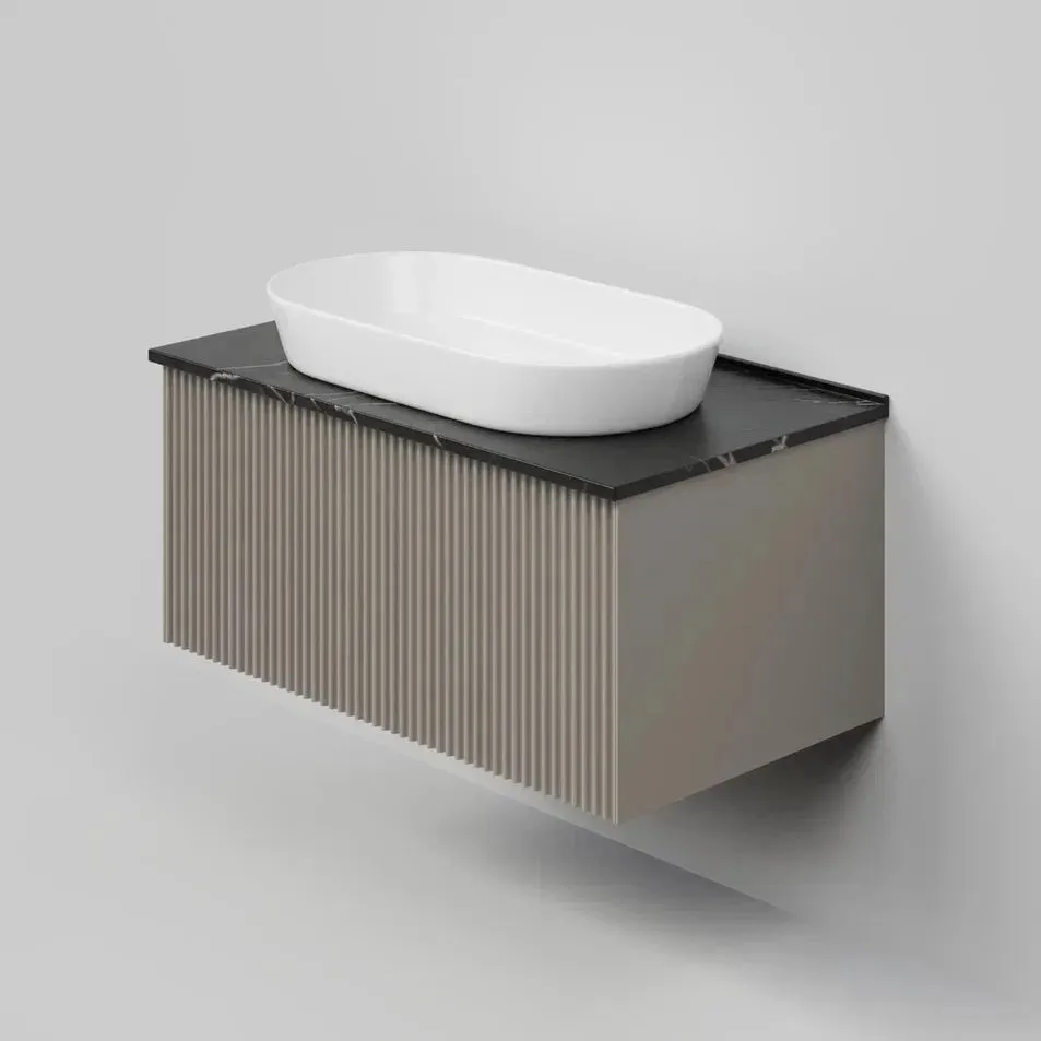 Тумба под раковину подвесная La Fenice Terra FNC-01-TER-C-80, бежевая