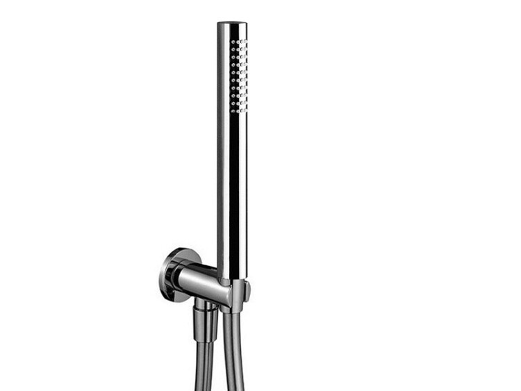 Душевой набор Fantini Nostromo, матовая натуральная сталь (86 93 8093)