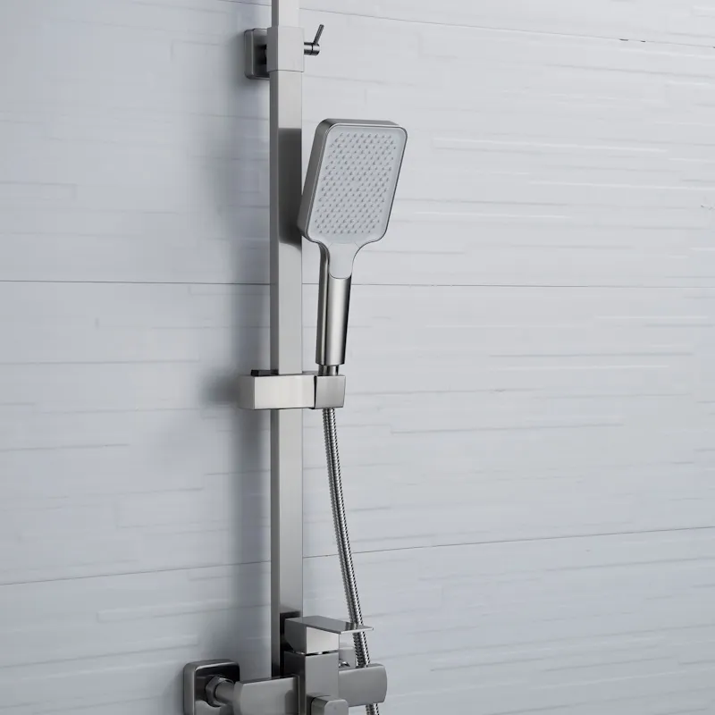 Душевая система Shevanik S7036L, сатин