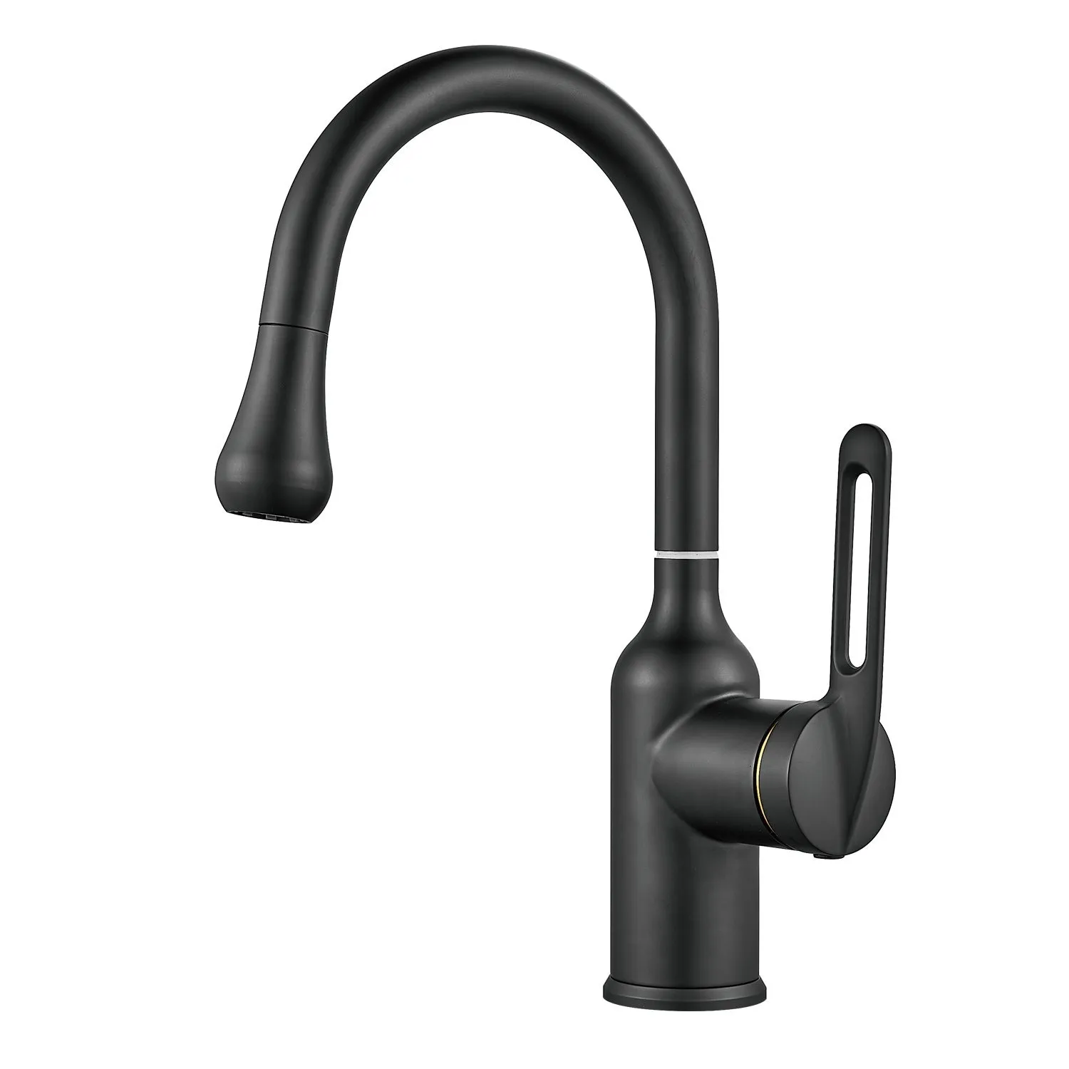 Смеситель для раковины Raffine F101H, черный