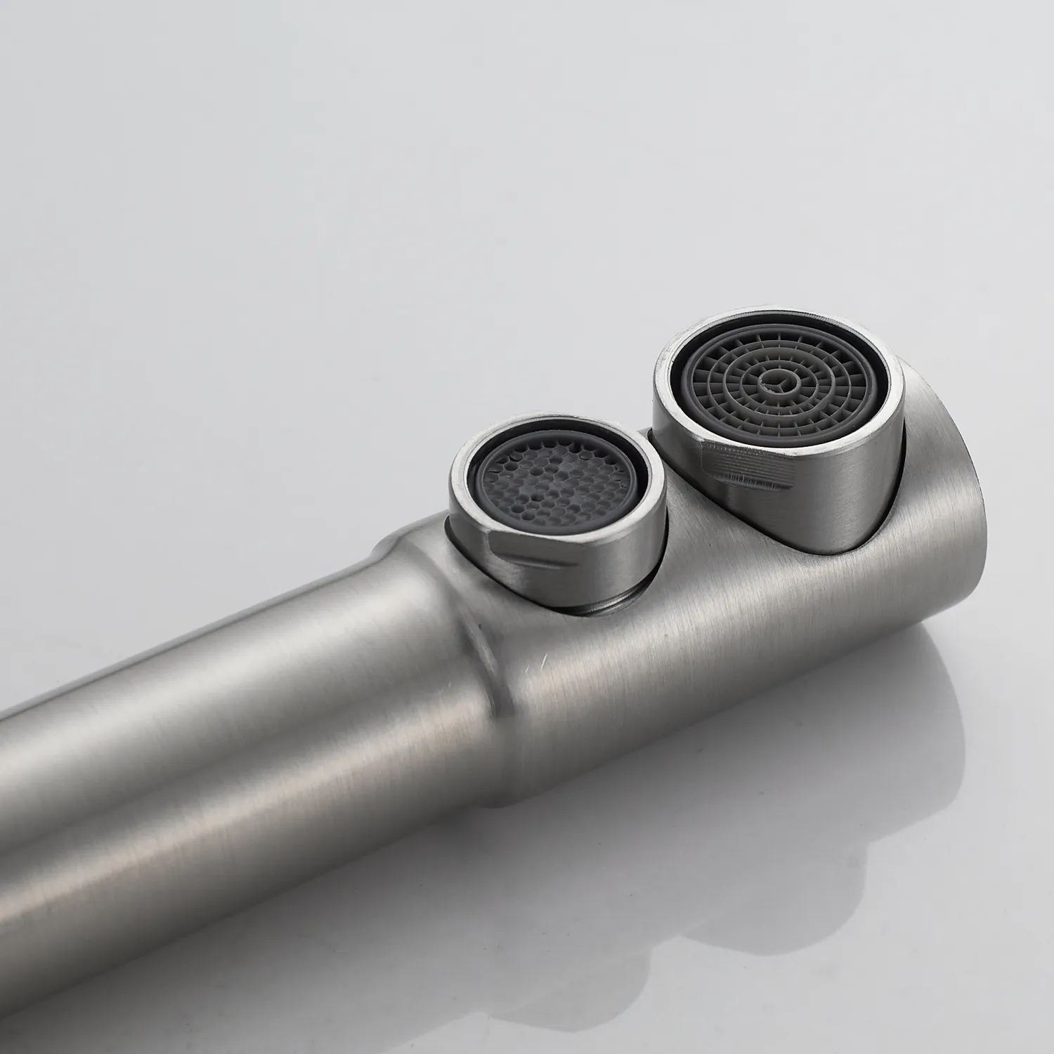 Смеситель для кухни с подключением фильтра Shevanik S248L, сатин