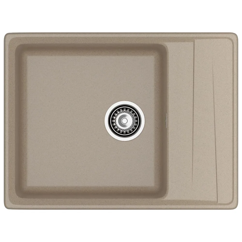 Кухонная мойка GranFest LEVEL 660L, песочный