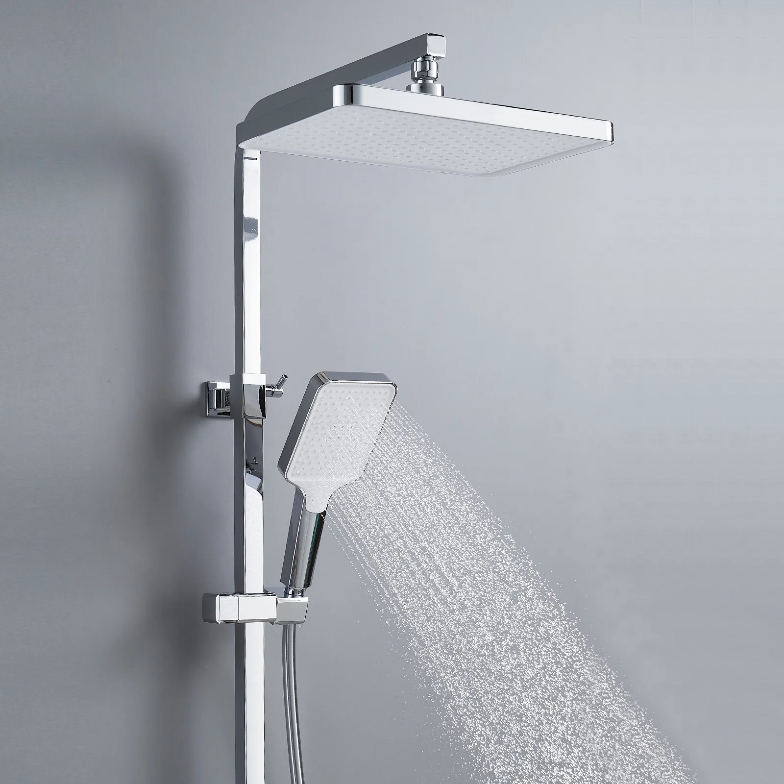 Душевая система Shevanik S4636, хром