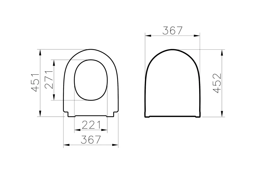 220-003R409 Сидение VitrA Nest с м/лифтом