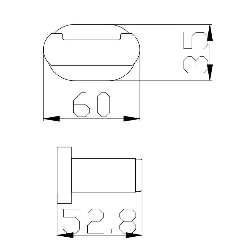 Крючок для ванной комнаты двойной Rav Slezak YUKON YUA0102CMAT, черный