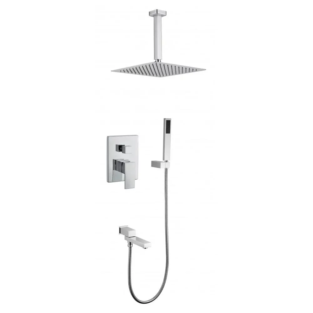 Душевая система встраиваемая Grocenberg GB5089CR-2, хром