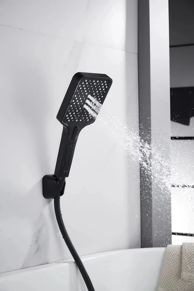 Смеситель для ванны Knotlor KN-22/BL, черный