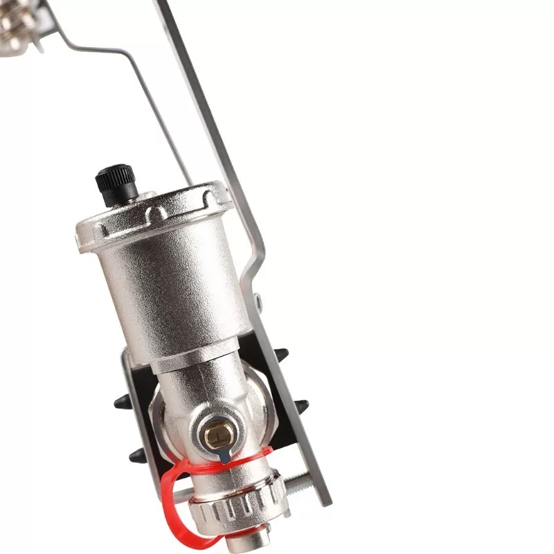 Коллектор Rommer 1"x3/4" на 5 контуров с расходомерами в сборе (нерж. сталь) (RMS-1210-000005)