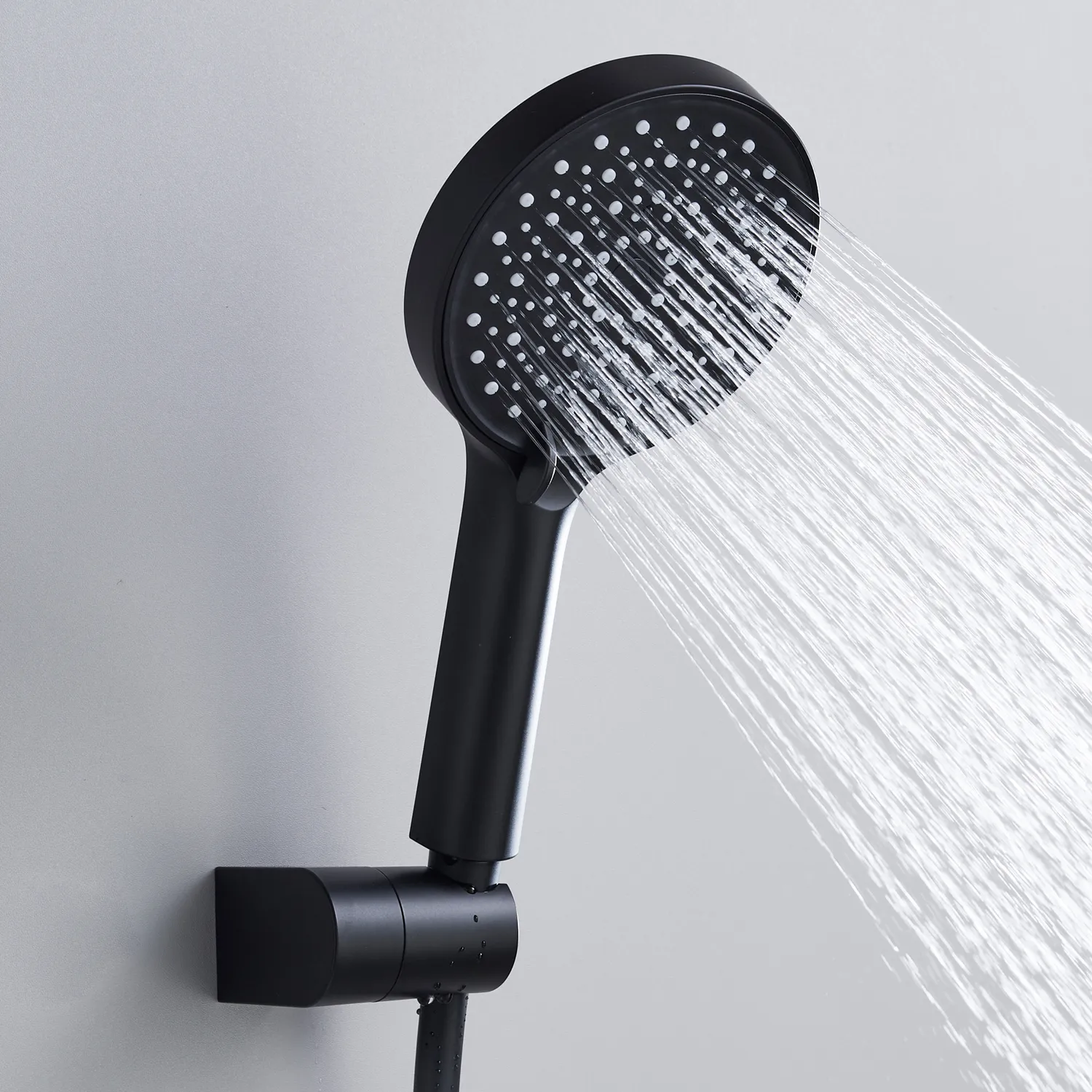 Душевая система встраиваемая Shevanik S4335H, черный