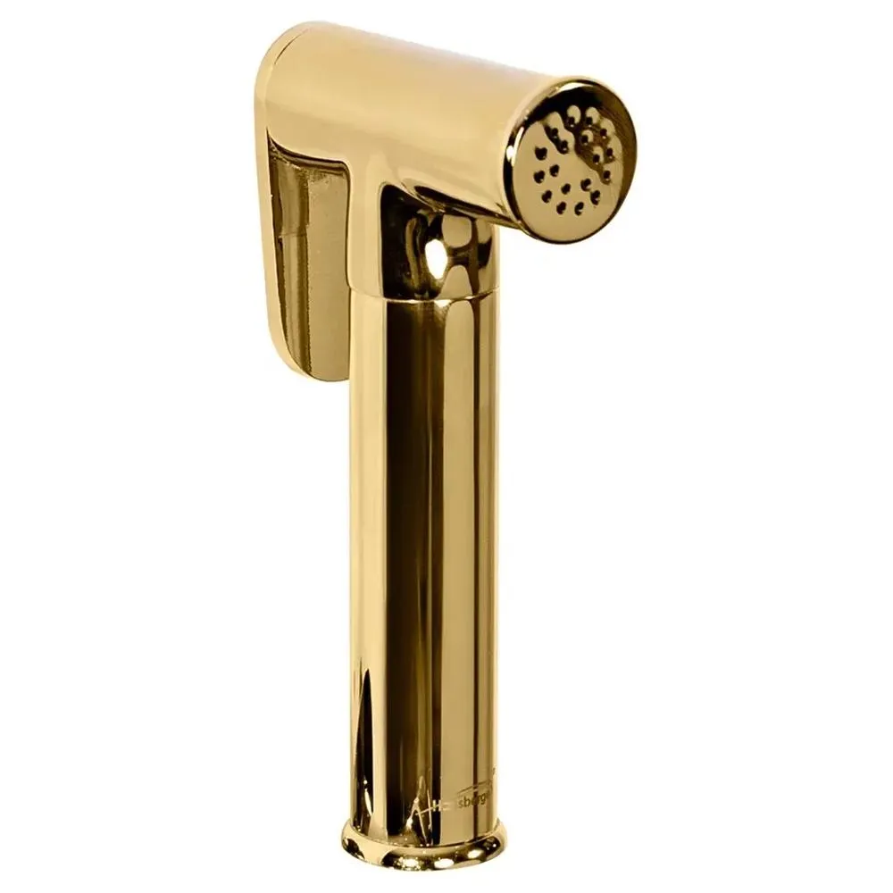 Гигиенический душ со смесителем встраиваемый Hansberge H3099GO, золото
