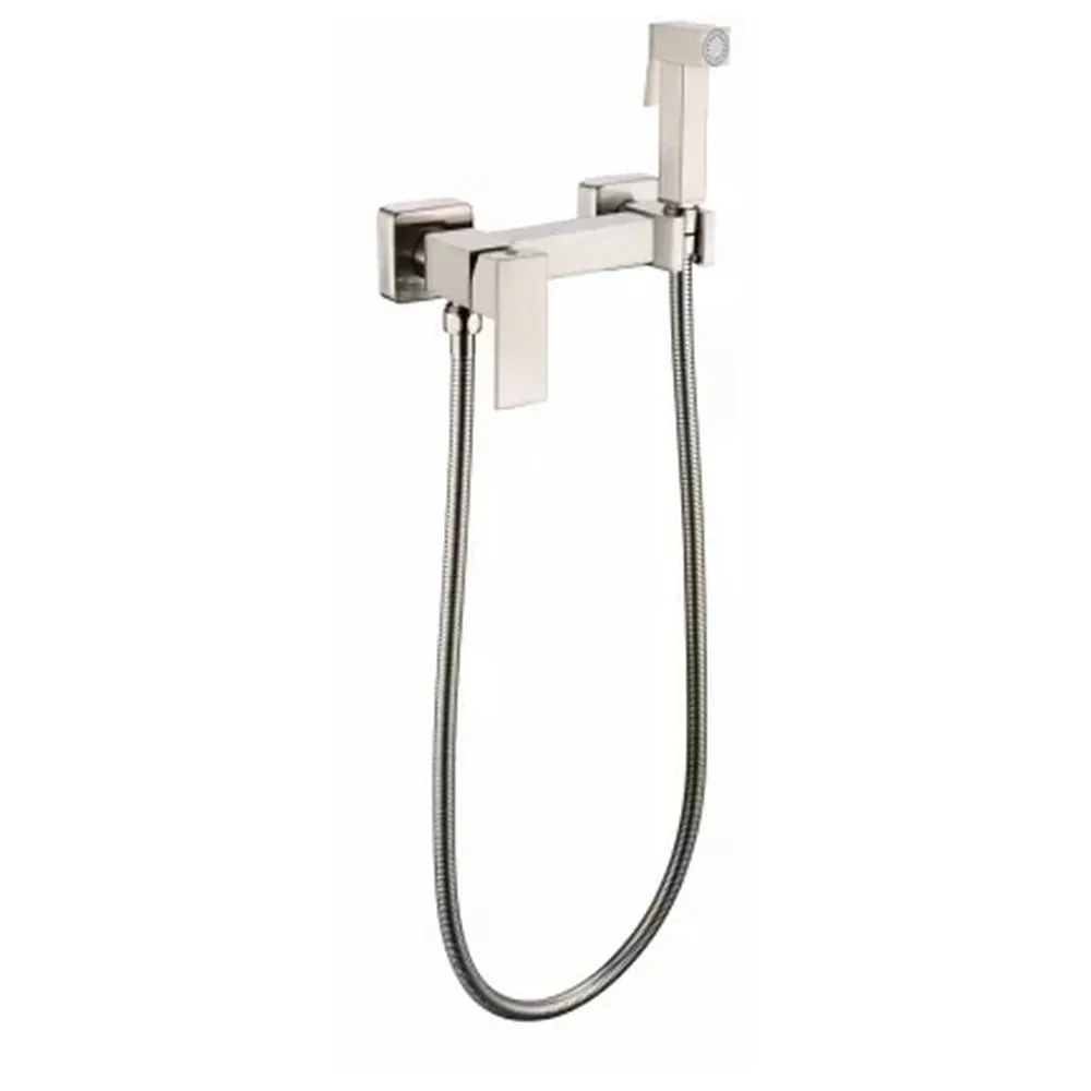 Гигиенический душ со смесителем Grocenberg GB101N-NK, никель