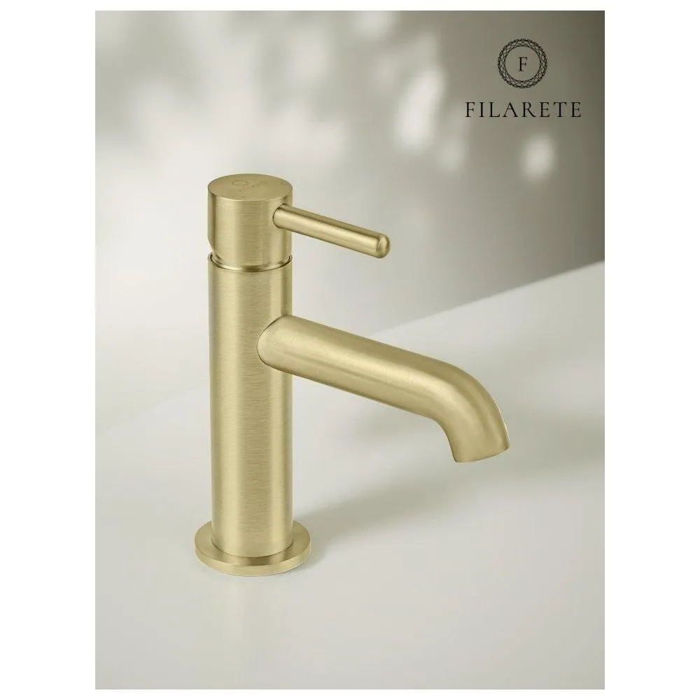 Смеситель для раковины FILARETE Roun FL5020MG, матовое золото