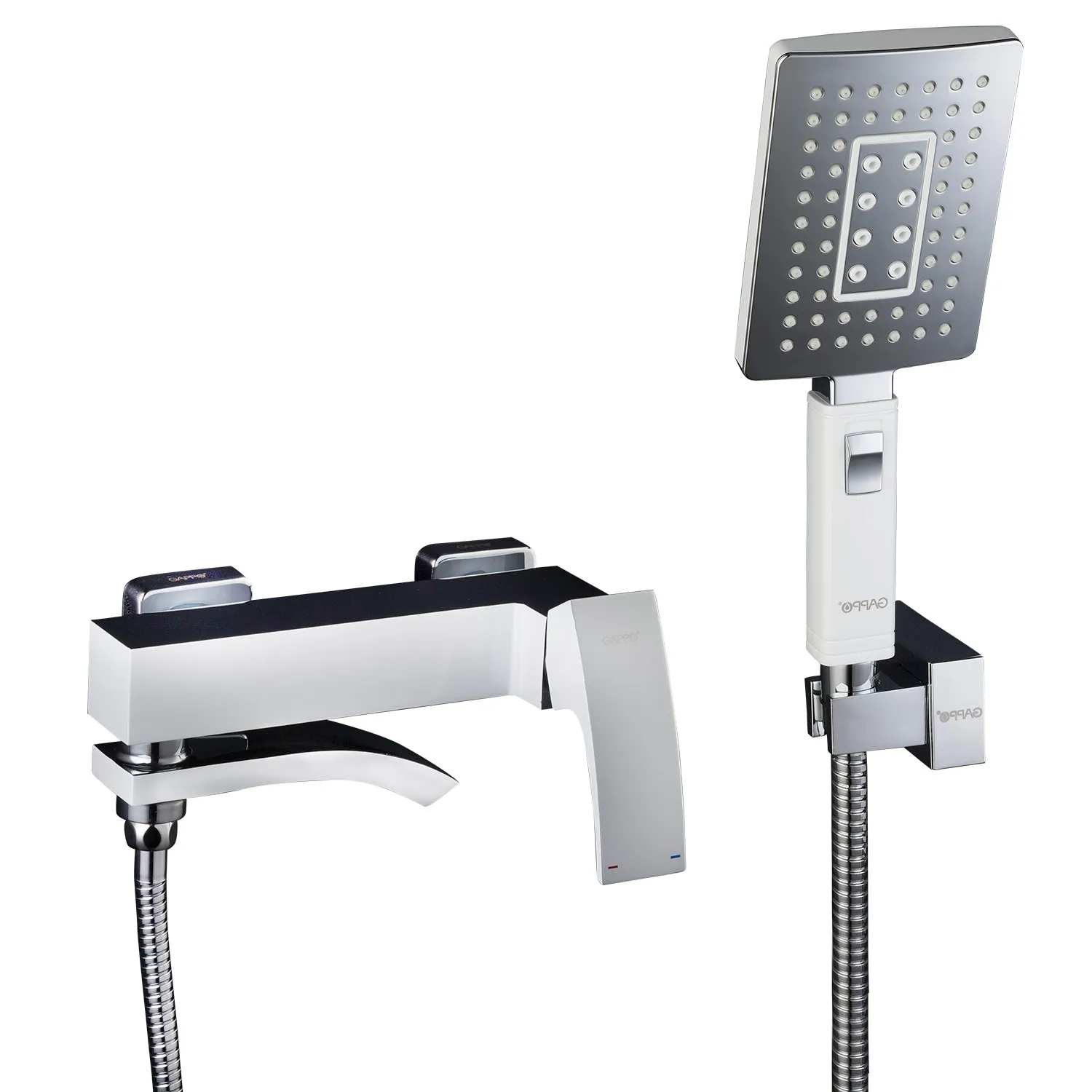 Смеситель для ванны GAPPO G3207-8, белый