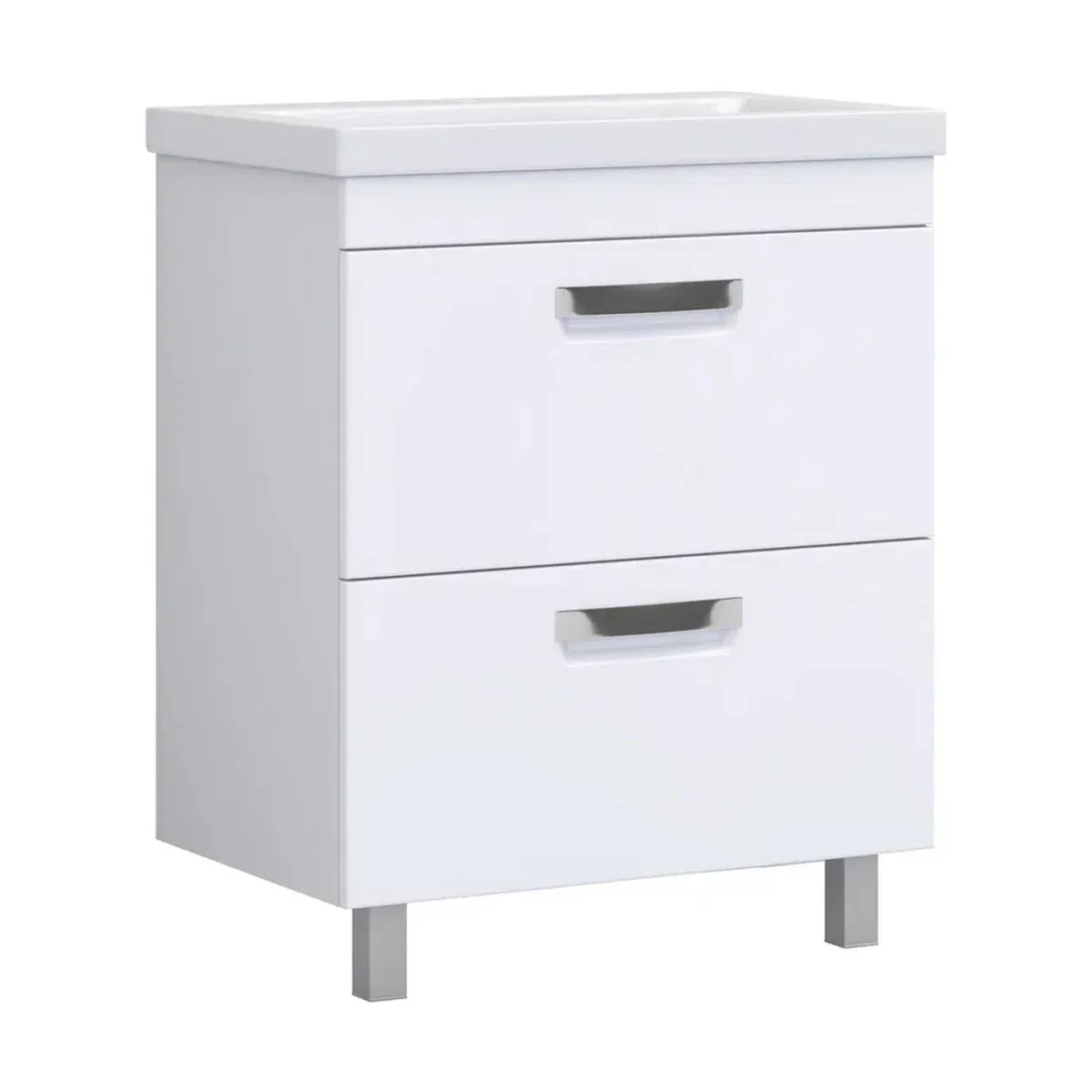 Тумба с раковиной напольная VIGO Plaza tn.PLA.COM.70.2Y, 70 см