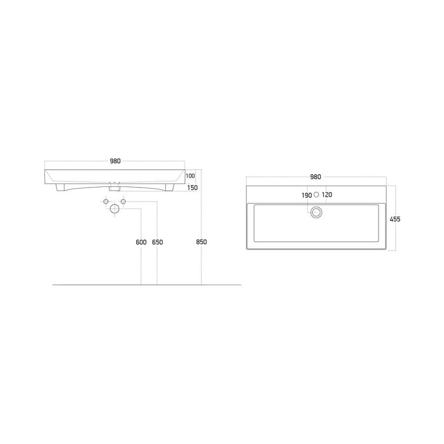 Раковина Dreja Stance 17100-KL