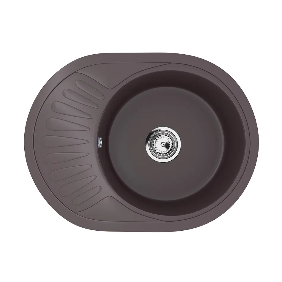 Кухонная мойка Ulgran U-107м-345, шоколад