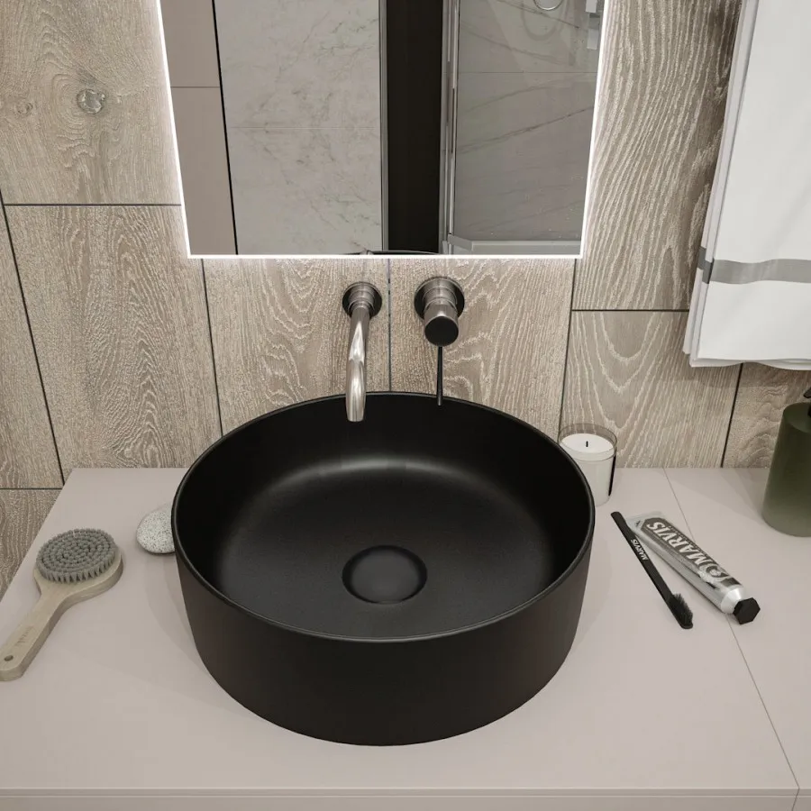 Раковина чаша Maretti EA13NS10-560, черная