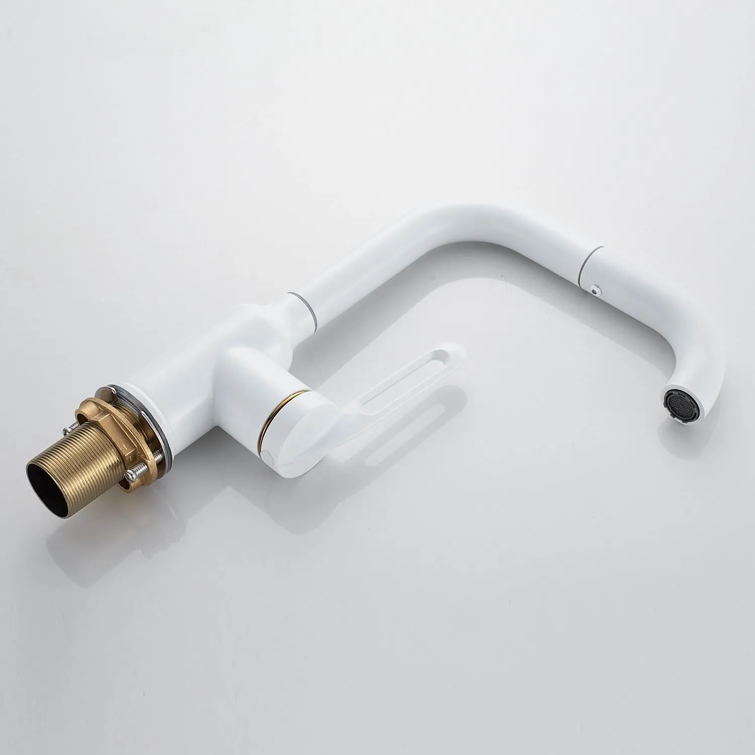 Смеситель для раковины Raffine F201C, белый