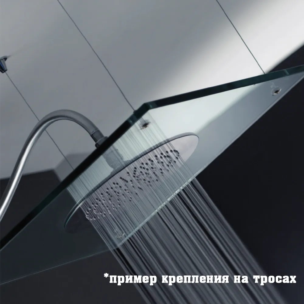 Верхний душ Graffio KINGS KI011NEO, черный