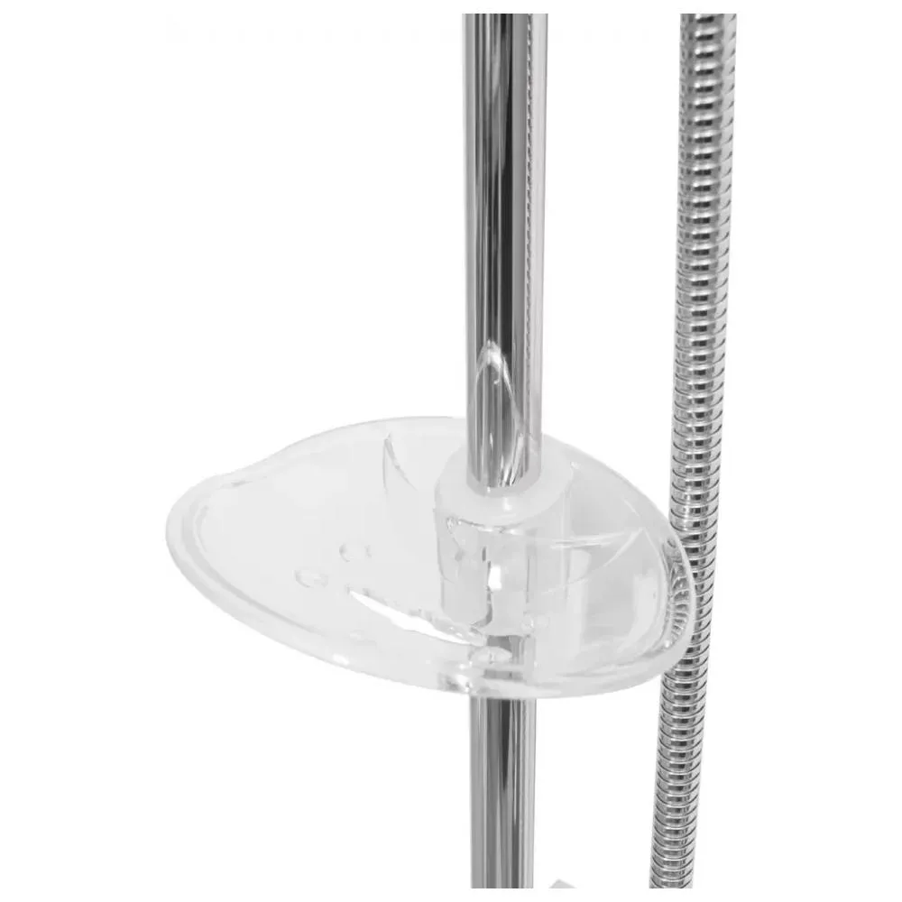 Набор для ванны 3 в 1 Hansberge H7099W, белый/хром