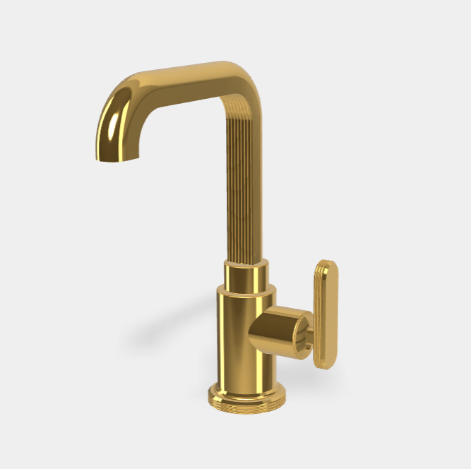 Смеситель для раковины Fima Carlo Frattini Park Lane, золото (Gold, Polished Gold) (F1321LOR)