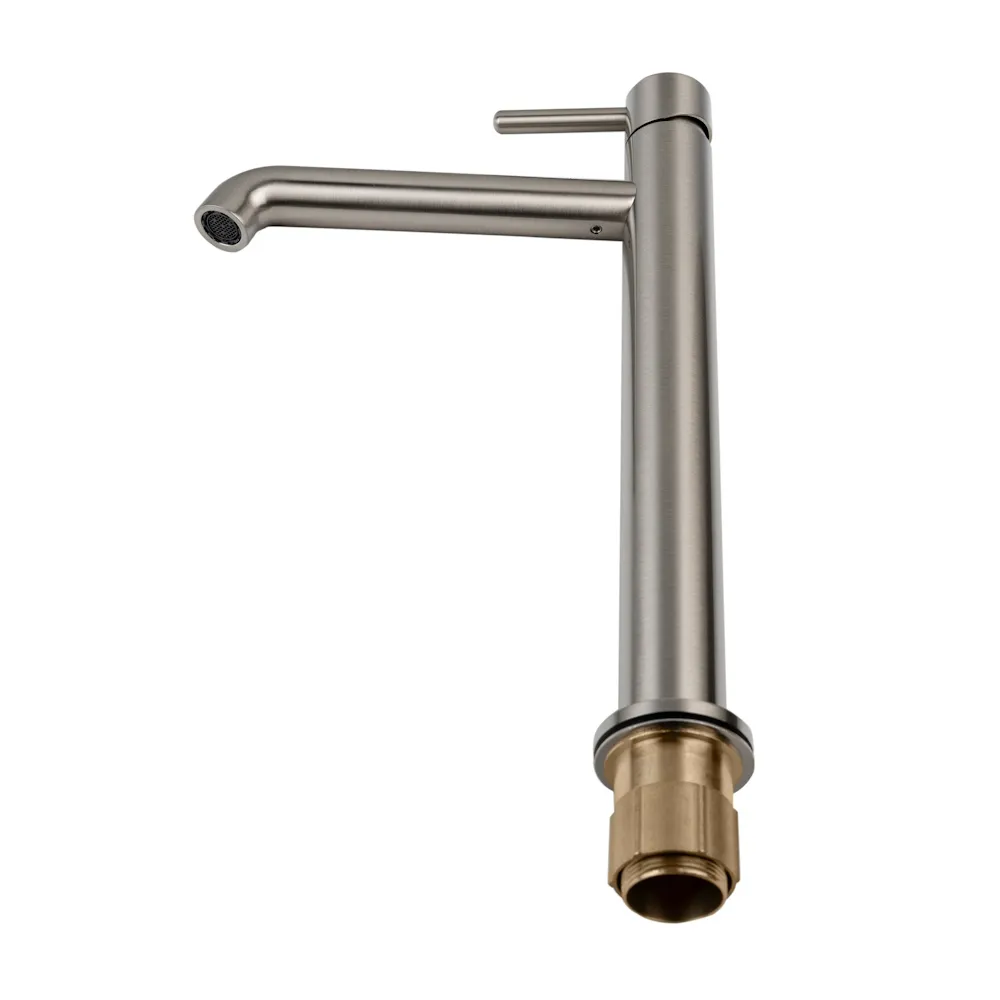 Смеситель для раковины высокий FILARETE Roun FL6020NK, никель