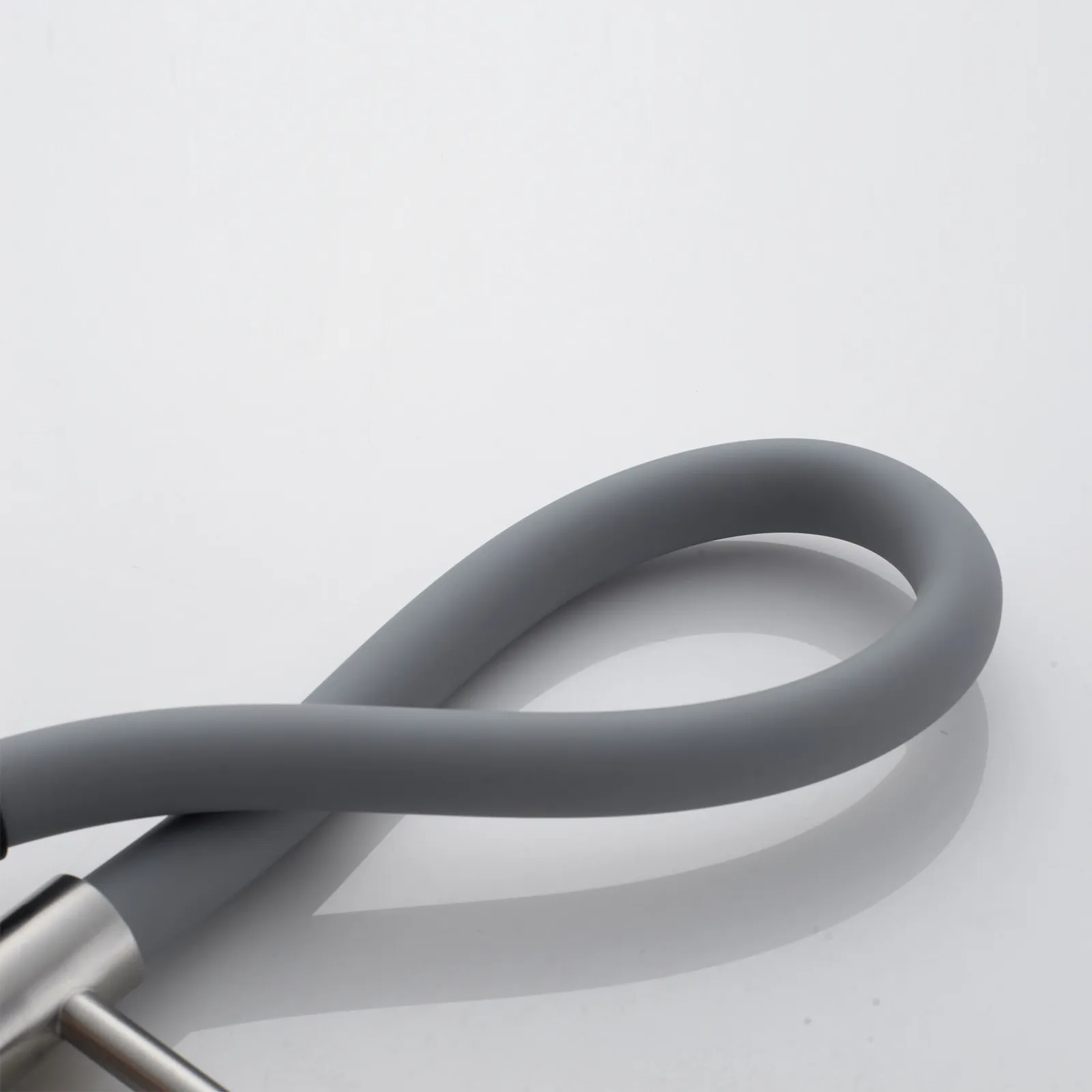 Смеситель для кухни с гибким изливом и режимом "душ" Shevanik S123L-9, сатин