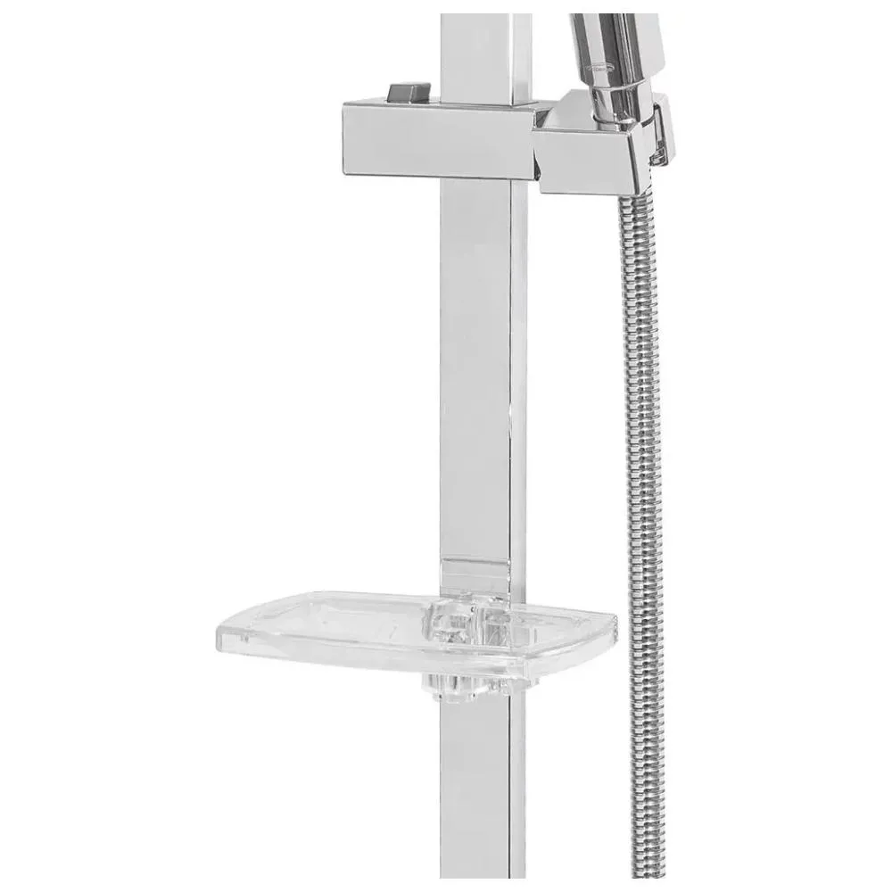 Набор для ванны 3 в 1 Hansberge H7077W, белый/хром