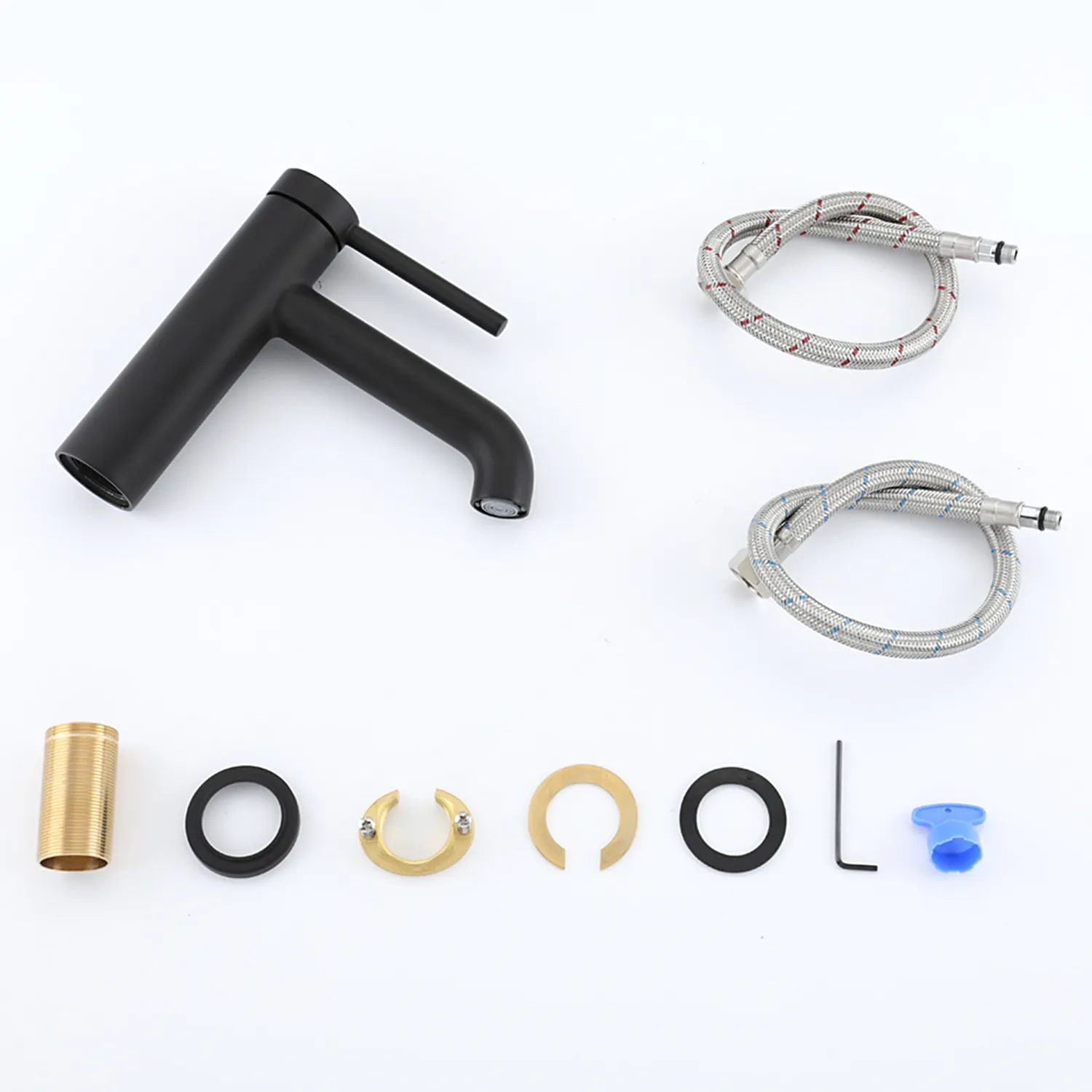 Смеситель для раковины Gappo G1006-6, черный
