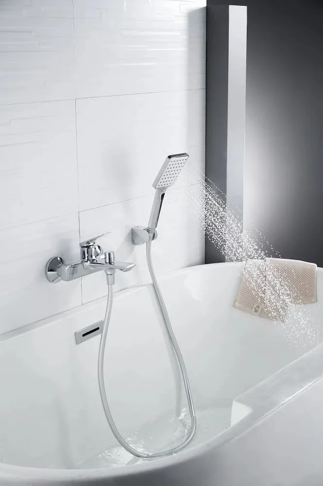 Смеситель для ванны Knotlor KN-71, хром