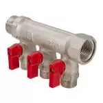 Коллекторы Valtec с отсекающими кранами (VTc.580.N)