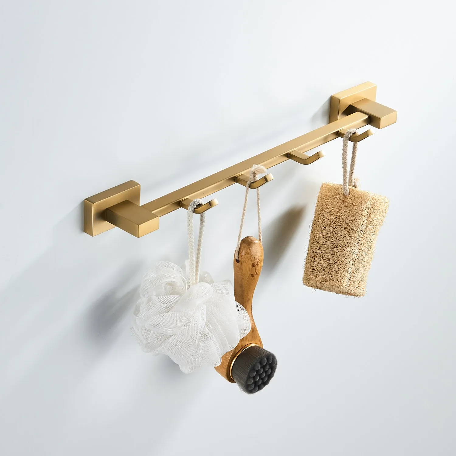 Планка с крючками Shevanik SG5641G, золотой сатин