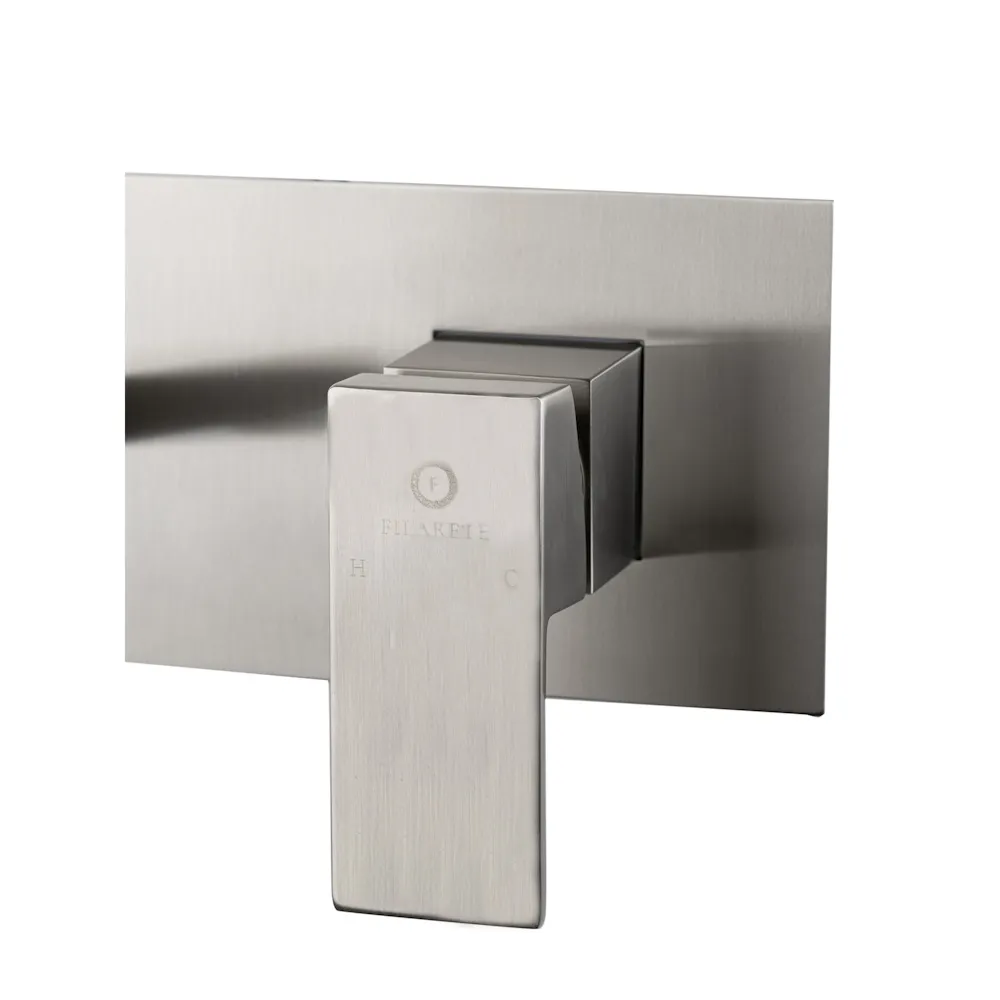 Смеситель для раковины встраиваемый FILARETE Fing FL4040NK, никель