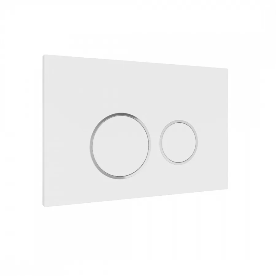 Клавиша смыва Maretti Elena AC12EA-746, белый/хром