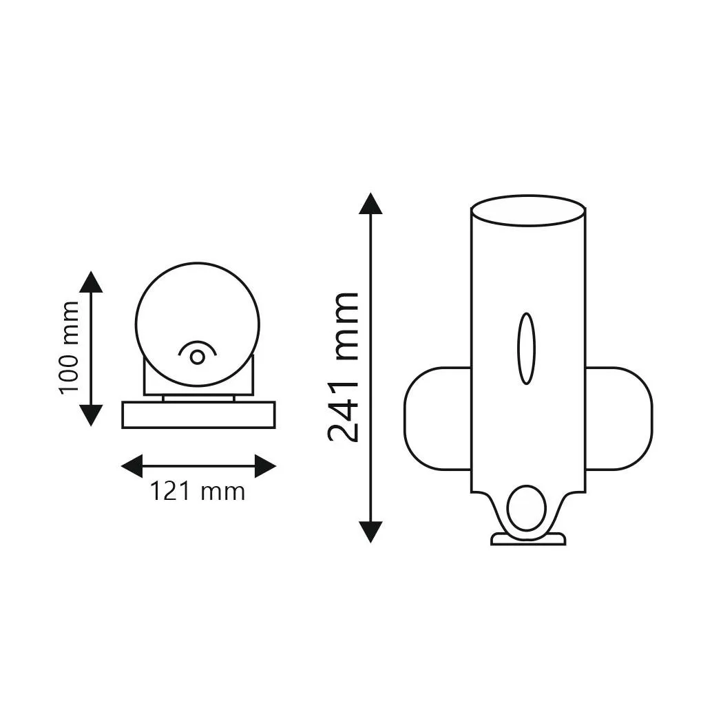Дозатор жидкого мыла D-Lin D201133, зеленый