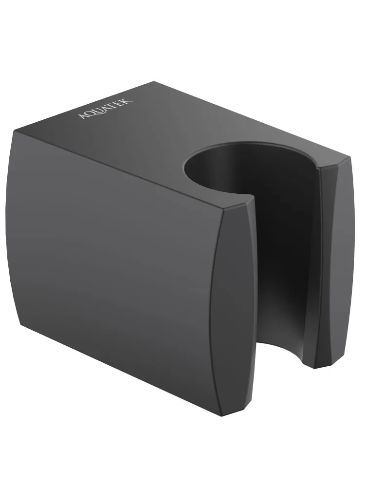 AQ2403MB держатель ручного душа, матовый черный