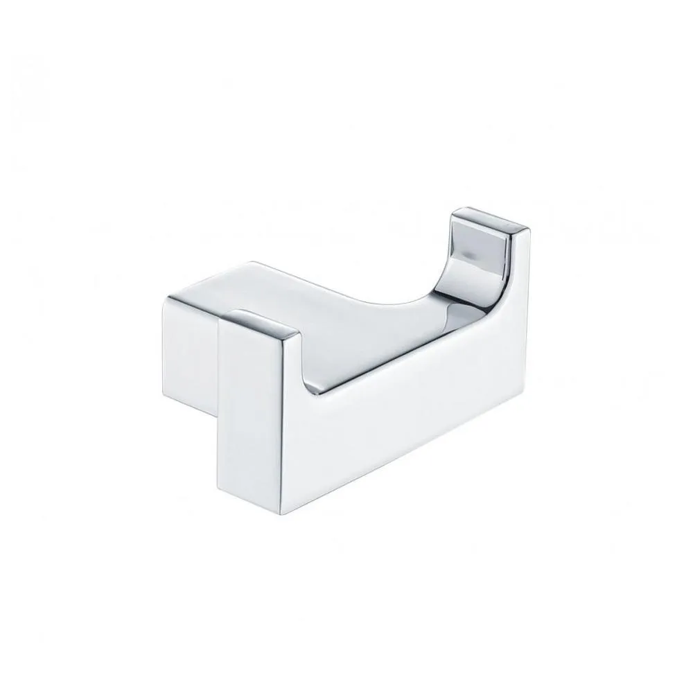 Крючок для ванной комнаты двойной Grocenberg AC0018CR, хром