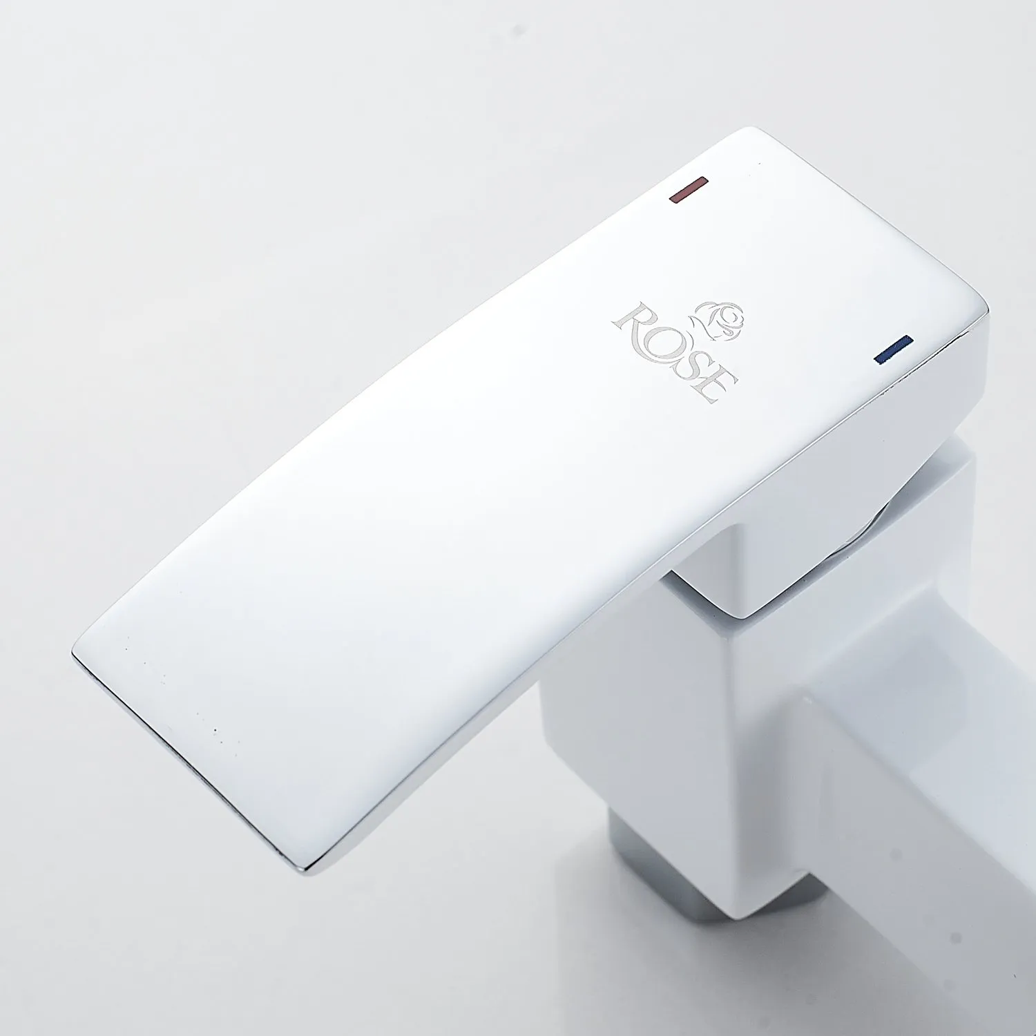 Гигиенический душ со смесителем Rose R1505F-1, белый/хром