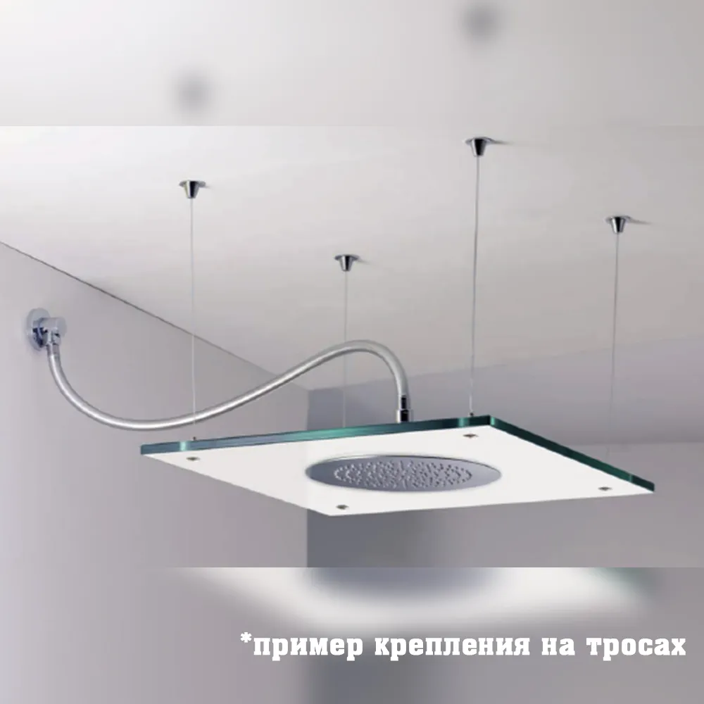 Верхний душ Graffio KINGS KI011IX, хром