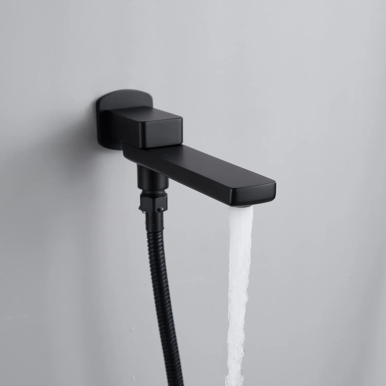 Душевая система встраиваемая Shevanik S9935H, черный