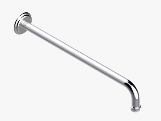 Держатель верхнего душа THG Flore, никель (U5A B01 84BC)