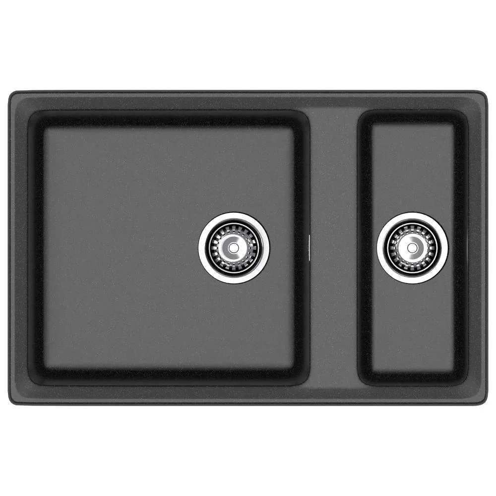 Кухонная мойка GranFest LEVEL 760K, черный