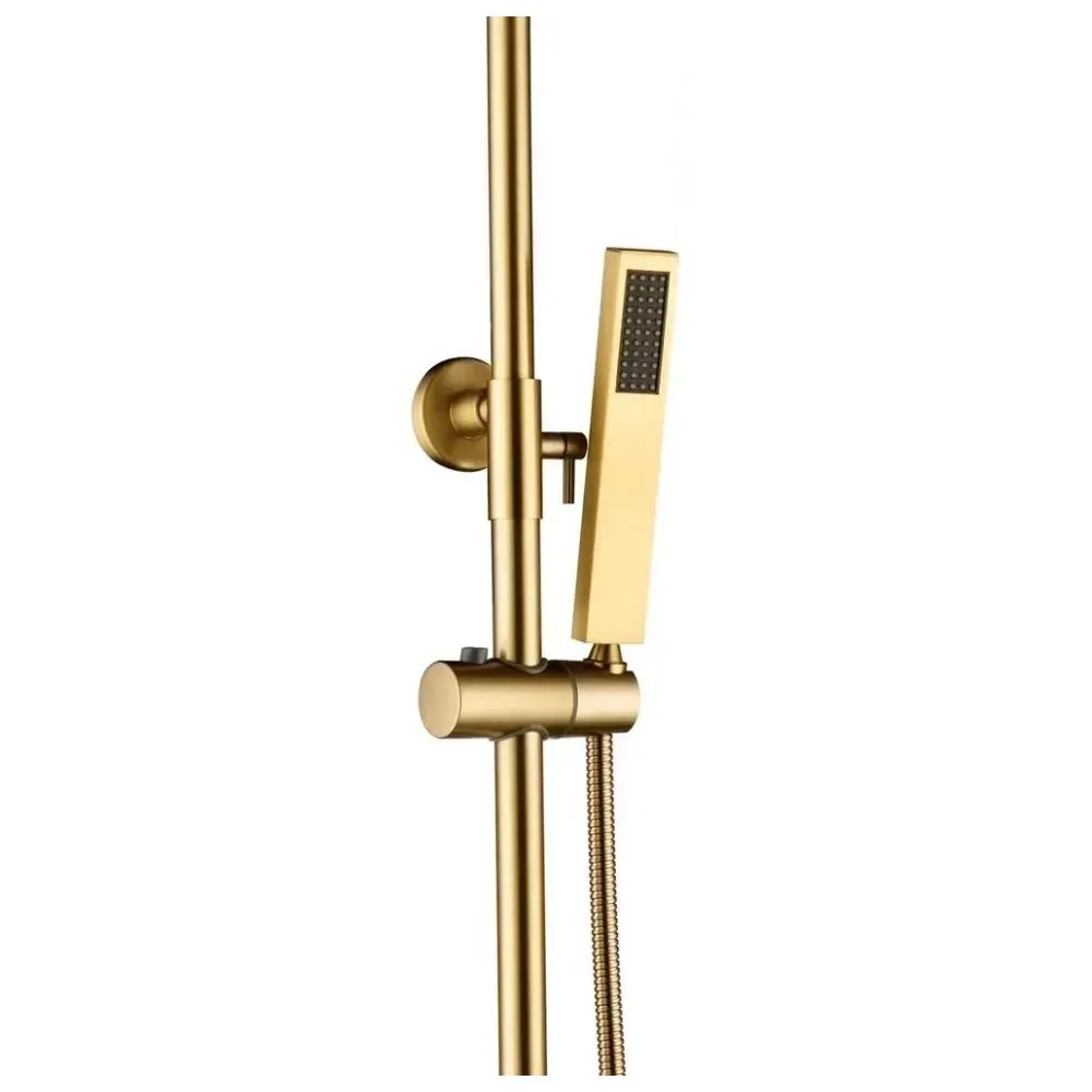 Душевая система Grocenberg GB7090MG, матовое золото