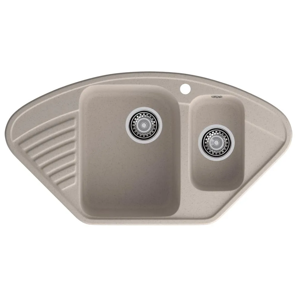 Кухонная мойка GranFest QUARZ 14, песочный
