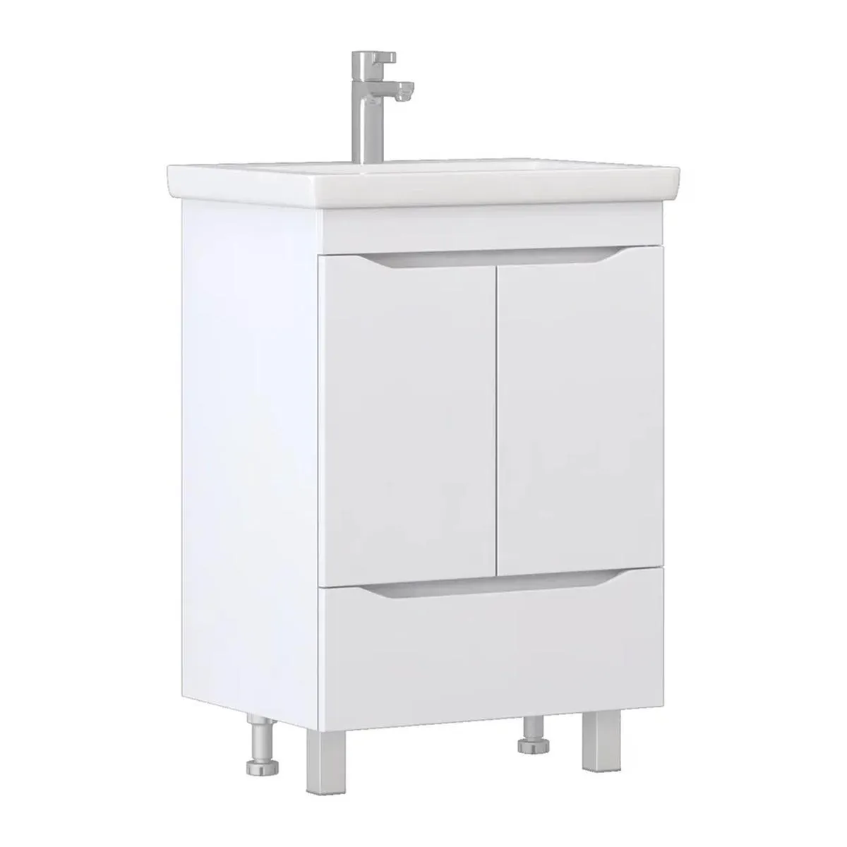 Тумба с раковиной напольная VIGO Grani 284, 60 см