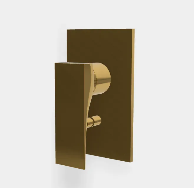 Смеситель для душа Fima Carlo Frattini Zeta, на 2 потребителя, золото (F3969X2OR)