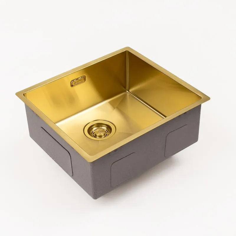 Кухонная мойка Grandex Aqua Proline 5040601, золото