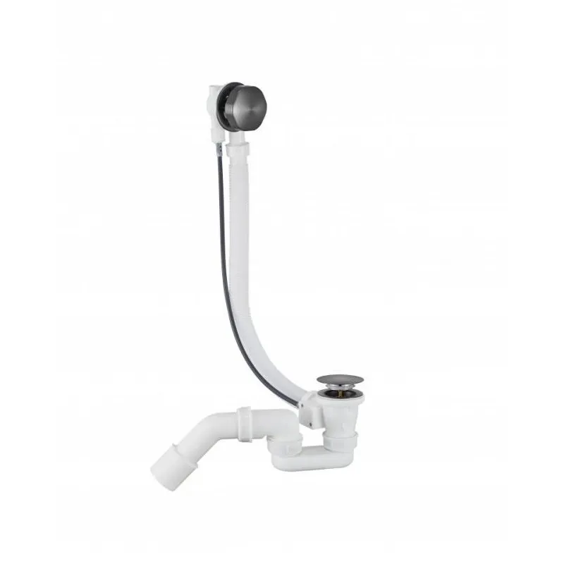 Слив-перелив (полуавтомат) Grocenberg GB240BG, графит