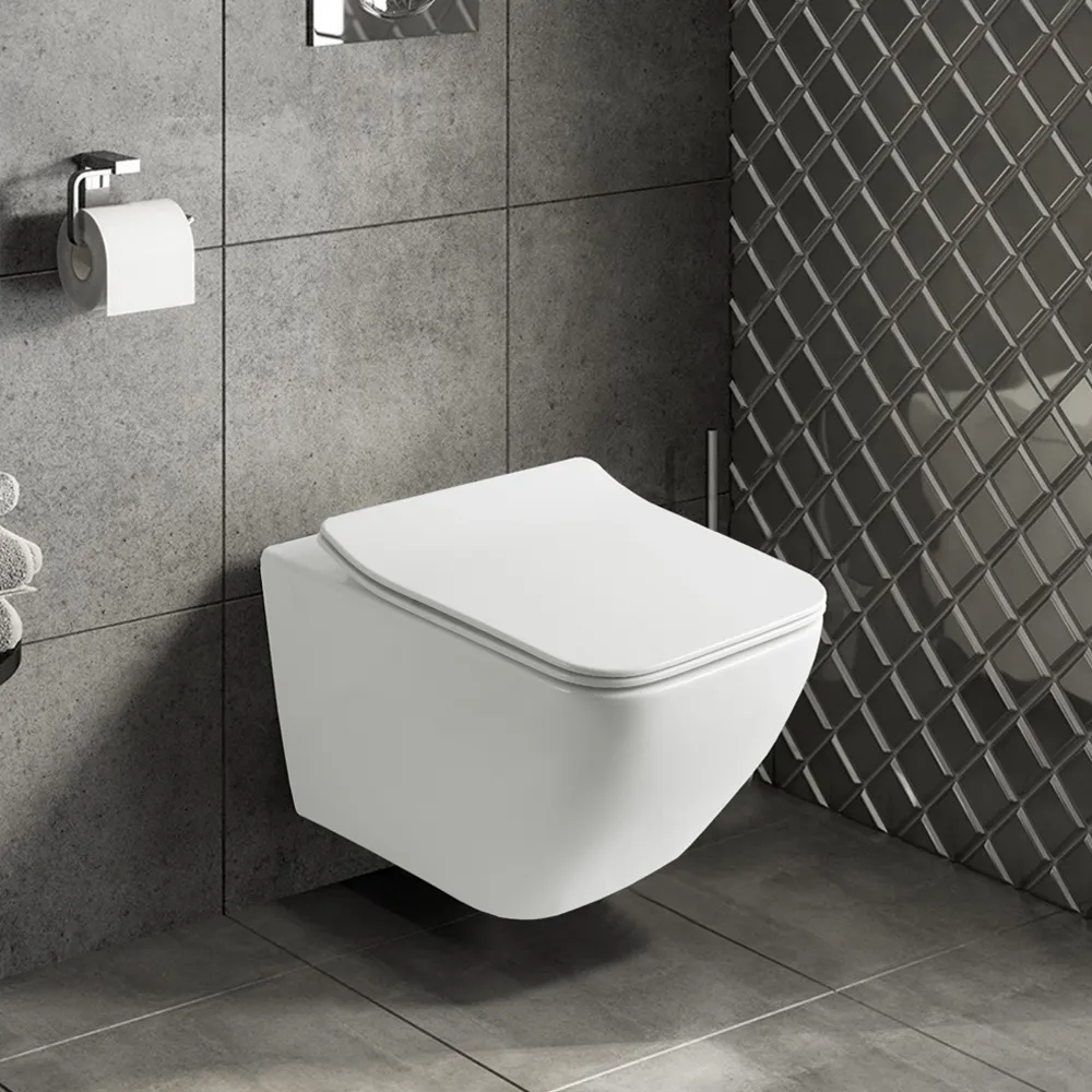 Унитаз подвесной WesnaArt OCEAN 207-OCE12, белый