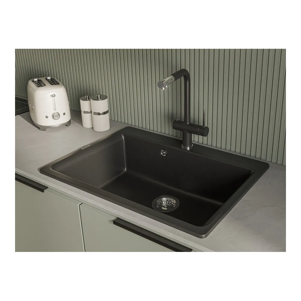 Кухонная мойка Rivelato AXEL Х-70, черный